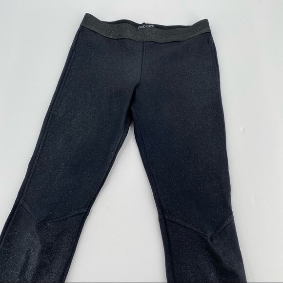 David Lerner black sparkle leggings size small - Picture 6 of 11